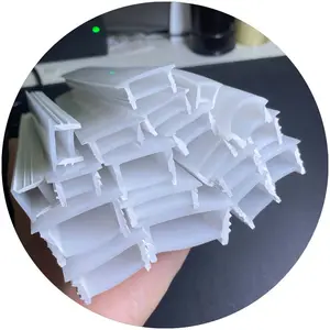 Gratis Invoegen Gipsplaat Verzonken Siliconen Wit Zwart 10X10 12X12 14 14X14 16X16 20X20 20X25 30X20 40X20 50X20 Neon Buis Voor Ledstrip