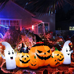 Halloween inflatables ngoài trời với Led Sân đáng sợ chú hề nhện bí ngô kỳ nghỉ Inflatable Mô Hình Halloween trang trí - Product Image 4
