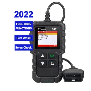 Amazon Top Seller 2024 Launch Creader3001 Máquina de diagnóstico para todos los motores de control de automóviles Actualización gratuita Escáner profesional Obd2