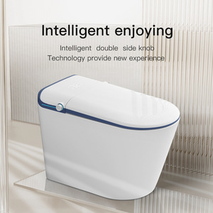 Limite di pressione dell'acqua a sifone automatico per WC intelligente La nuova versione inglese include il telecomando S-Trap per uso domestico in bagno - Product Image 5