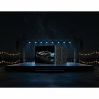 Écran vidéo LED couleur pleine IP65 étanche 16:9 pour la publicité extérieure, les décors de métro - Haute luminosité 5000cd, compatible SDK