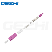 Conector SC de 0.9 mm OM4, Conector Simplex de Fibra Óptica, Conector Rápido SC