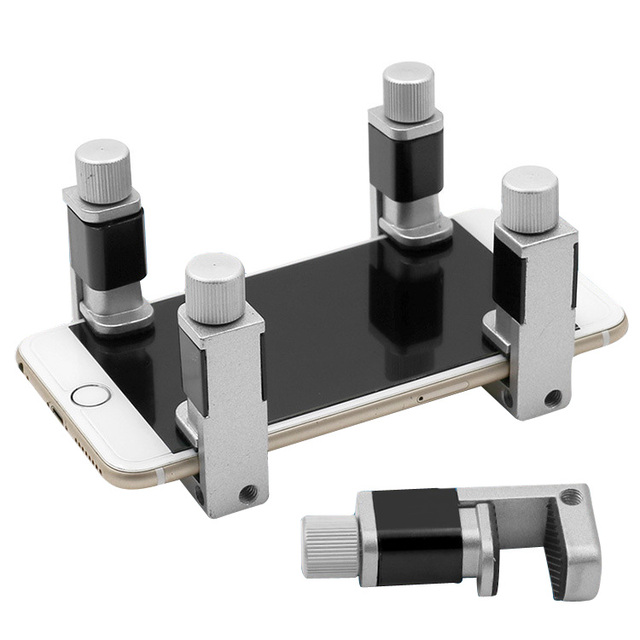 Adjustable Alloy Phone Screen Clips Fixture Clamp Phone Repair Tools Tablet Cell Phone LCD Screen Fastening Fixed Clamp