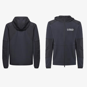 Chaqueta Deportiva con Cremallera Completa para Hombre, Impermeable, para Entrenamiento y Running, Precio de Fábrica 2026, Logotipo Personalizado, Gran Venta - Product Image 2