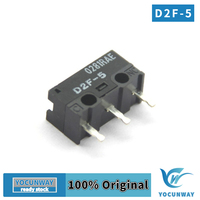 Nouveau micro-interrupteur de souris D2F-5 original, interrupteur de fin de course OMRON japonais à point gris