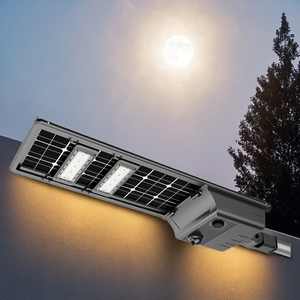 Farola <span class=keywords><strong>solar</strong></span> todo en uno avanzada 40W 5050 LED Super brillante 2700K-6500K CCT blanco cálido IP65 impermeable DC Street Roads - Product Image 5