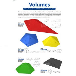 Volume kayu berkualitas tinggi untuk panjat tebing, volume panjat tebing batu besar, pegangan panjat tebing - Product Image 5