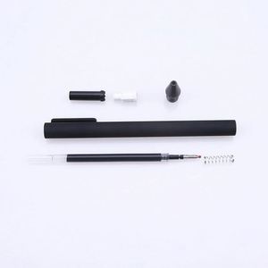 Design Est Bulk Plastic Cheap Multicolored Rubber Coated Ballpoint Pens With OEM Retractable Custom Printed Logo for Stationery - Product Image 3