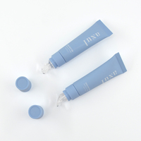 Tube Cosmétique Souple en Plastique Pressable Personnalisé en Usine, Vide, pour Crème, Crème Contour des Yeux, Gloss à Lèvres, Contenant d'Emballage 5ml 10ml 15ml