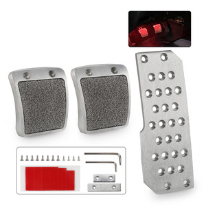 Cubiertas de Pedales de Aleación de Aluminio para Honda Civic Fit, Accesorios de Mejora para Freno y Acelerador - Product Image 4