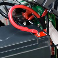 Câble de batterie pour onduleur solaire personnalisé 4/0 2/0 1/0 Câble flexible en cuivre étamé Noir Rouge Haute intensité Courant Électrique Terre IP68