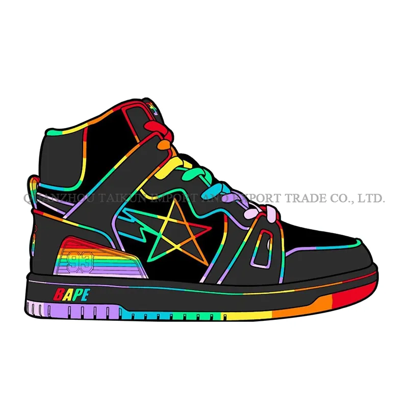 Wholesale Custom Logo Rubber Microfiber Leather Shoes Running Trainers Athletic SB Dunks Sneakers Men's Shoes