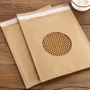 Sac en papier kraft nid d'abeille 100% recyclé sans plastique, enveloppe rembourrée biodégradable auto-adhésive pour l'expédition et l'emballage - Product Image 2