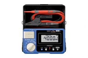HIOKI IR4056-20 Digital Megohmmeter 1000V Insulation Resistance Tester (0.05% + 2) Accuracy 0~2000 <b>Range</b> for Vehicles IR4056-20 - Product Image 4