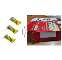 Machine d'emballage automatique de cartons pour capsules de café