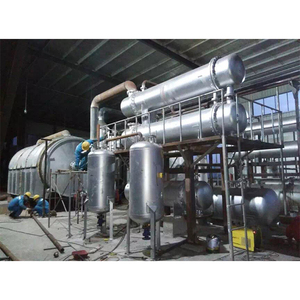 New technology factory price small pyrolysis machine recycling waste tire plastic to fuel oil pyrolysis plant