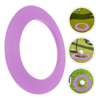 Anneaux de Cible de Golf en Silicone Haute Qualité pour Entraînement de Précision au Putting Intérieur et Extérieur, Adaptés à Toutes les Directions