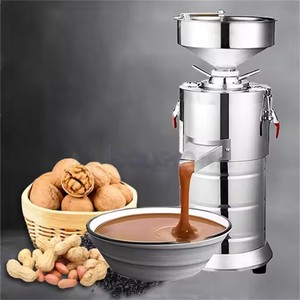 Machine de broyage automatique industrielle à petite échelle pour pâte <span class=keywords><strong>d</strong></span>'arachide et <span class=keywords><strong>d</strong></span>'<span class=keywords><strong>amande</strong></span>, machine de fabrication de beurre de cacahuète - Product Image 2