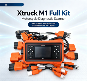 Escáner de Diagnóstico para Motocicletas Xtruck M1, Kit Completo, Herramienta de Escaneo OBD Multimarca con Todos los Cables - Product Image 1