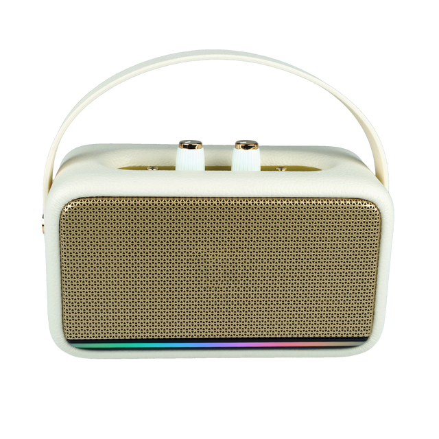 Vintage - Style Portable Speaker, with Both Sound Quality and Appearance