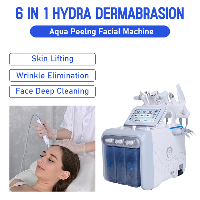 Hydra Beauty Facial Machine Shrink Pores Facial Care Professional Hydra Oxygen Facial Machine