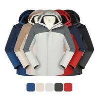 Veste de ski professionnelle pour homme avec doublure amovible 3 en 1, imperméable, coque rigide avec fermeture éclair YKK et polaire détachable