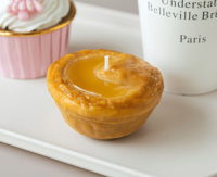 Großhandel Bestseller Eierkuchen-förmige Kerze für Aromatherapie Dessert-Kerze Dekoration Ornamente Niedliche Dekorationen Souvenirs