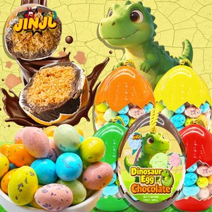 Chocolats géants en forme d'œuf de dinosaure inspirés de TikTok, best-sellers, parfaits comme collations pour les enfants lors des fêtes de Pâques - Product Image 1