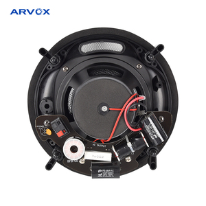 Haut-parleur de plafond <span class=keywords><strong>R</strong></span>-RS25V gril en métal avec système de sonorisation de couverture arrière 30W 100V haut-parleur de plafond Hifi de 5 pouces - Product Image 3