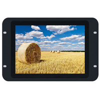 Monitor de Pantalla Táctil Capacitiva Industrial con Marco Metálico de 10.1 Pulgadas, Pantalla FHD de 1920*1200P, Monitor Táctil Capacitivo con HD-MI USB