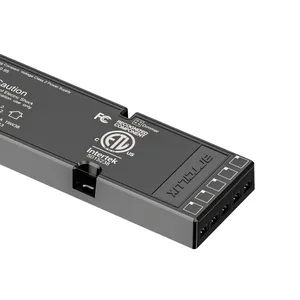 ARTCILUX ETSC Series Dimmable LED Driver Constant Voltage Driver AC100-265V 4Ways Output Connector Ultra-thin Type
