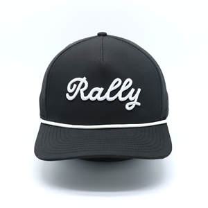 Custom 3D Embroidery Letter Logo High Quality Sporty Golf Hat Unisex 5 Panel Golf Hat Four Seasons - Product Image 2