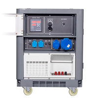 Generator Diesel Elektrik 5 Kva 5 Kva, Generator Diesel Super Sunyi 5 Kva Portabel Kecil untuk Harga Listrik 1/3 Fase