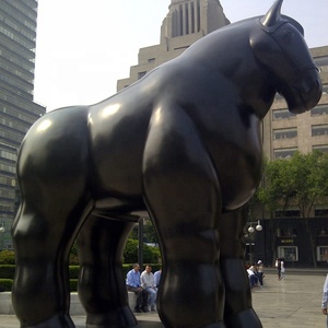 Scultura di Alta Qualità in Bronzo/Ottone Raffigurante Donna Corpulenta, Stile <span class=keywords><strong>Botero</strong></span>, Fusione Artistica Personalizzabile - Product Image 4