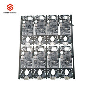 Pabrik PCB PCBA Kustom OEM SANHEX One Stop, Papan Kontrol Utama Kustom dengan Port USB-C untuk Alat Cukur Elektrik dan Pemangkas Rambut
