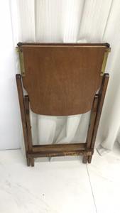 كراسي خشبية قابلة للطي بتصميم أمريكي عصري من الخشب الرقائقي والفولاذ - Product Image 2