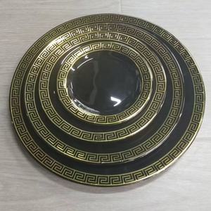 Platos de Cristal Blancos con Diseño de Fritillaria para Eventos, Bodas y Cenas en Casa de Huéspedes - Product Image 6