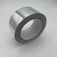 Ruban adhésif solvant HVAC 48 mm au design moderne, en feuille d'aluminium, étanche, pour l'étanchéité des conduits, résistant à la chaleur avec protection en aluminium