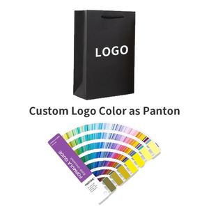 Sacs en papier avec poignées, sur mesure avec votre propre logo, pour les boutiques de cadeaux et de vêtements - Product Image 2