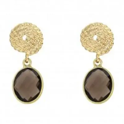 2022 Fashion Jewelry Stainless steel Party Gemstone Earrings