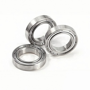Roulement à paroi mince en acier inoxydable SUS440 haute dureté S6801 RS ZZ 12x21x5mm résistant à l'usure pour patins à roulettes, modèles réduits et applications de précision - Product Image 1