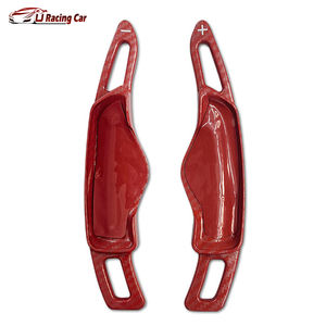 Accesorios interiores de coche un par Panel de <span class=keywords><strong>volante</strong></span> de coche decoración marco cubierta embellecedor moldura pegatina cubierta para <span class=keywords><strong>Hyundai</strong></span> <span class=keywords><strong>Tucson</strong></span> L - Product Image 5