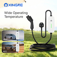 Cargador Portátil para Vehículos Eléctricos de 3.5KW, Tipo 2, 16A, Cable de 5M, Garantía de 24 Meses