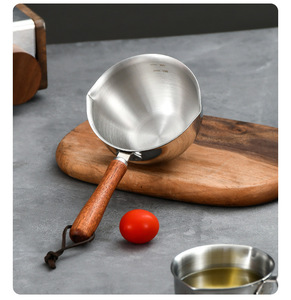 Hot Sale Restaurant Mini Small <strong>Copper</strong> Frying <strong>Pan</strong> 304Stainless Steel <strong>Sauce</strong> Pots and <strong>Pans</strong> Nonstick Cookware Set - Product Image 5