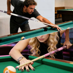 Queue de billard professionnelle CUPPA, 58 pouces, en érable canadien, poignée en cuir, embout de 12,5 mm, pour bar à domicile, club - Product Image 6