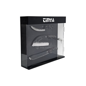 Hot bán dao hiển thị trường hợp Acrylic gấp tường treo tủ với Acrylic dao khung hiển thị trường hợp - Product Image 1