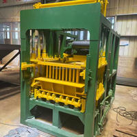 Machine automatique de fabrication de blocs de béton QT4-15, haute efficacité, ligne de production de blocs et de briques Siemens PLC pour usage industriel