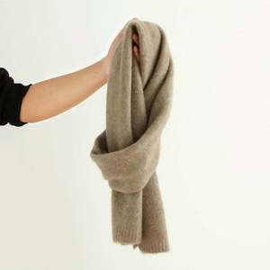 AOPU 100% pur cachemire écharpe pour automne hiver hommes femmes tricoté <span class=keywords><strong>bavoir</strong></span> épais chaud châle unisexe tricoté écharpes - Product Image 1