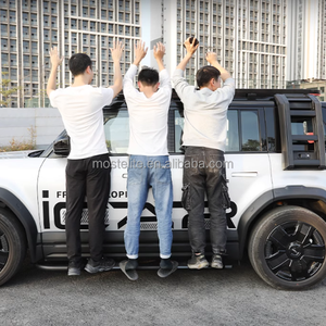 Pedane Laterali in Acciaio al Carbonio di Alta Qualità Stile <span class=keywords><strong>Defender</strong></span> per Accessori Chery Icar03 Jaecoo J6 - Product Image 5