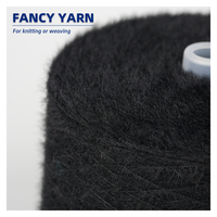 Bulk 2cm Nerz Premium Polyester Fluffy Fancy Garn 1000KG MOQ zum Stricken von Wohnkultur Luxus Handwerk